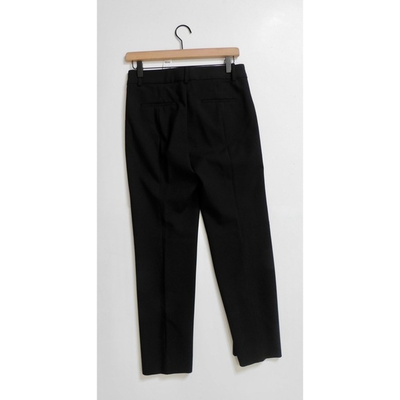NWT!! J. CREW Cropped Natalia Pants Four-Season Stretch Trousers Black Size 4 - Picture 9 of 16